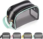 The make up bag look cute and lovely, they have two colors you choose. They are ideal for travel or daily use, it is a good ideal gift for birthday, Mother's Day, Children's Day, Thanksgiving, Christmas, and those who always in travel.